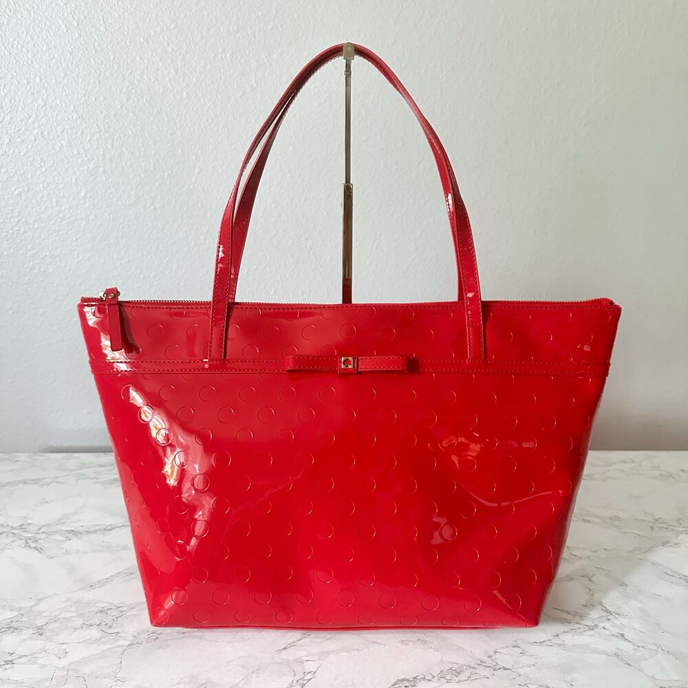 Kate Spade Red Tote Bag